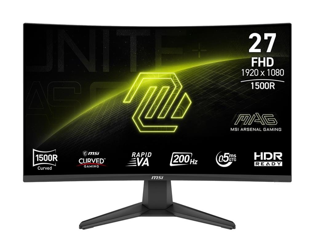 LCD Monitor|MSI|MAG 276CF E20|27″|Mänguri/Curved|Panel VA|1920&amp...