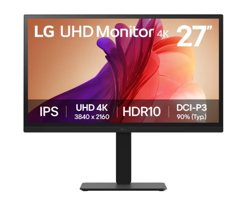 LCD Monitor|LG|27BA45U-B|27″|4K|Matte|Panel IPS|3840×2160|16:...