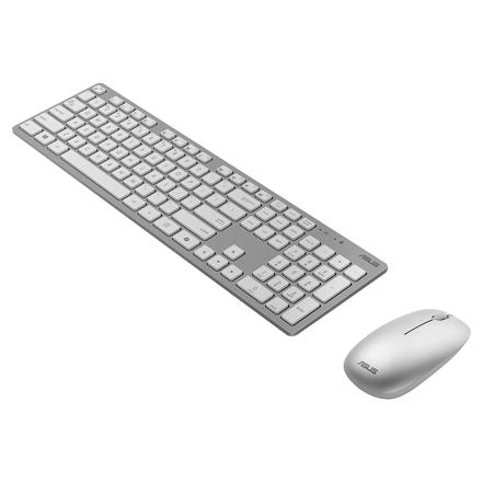 Klaviatuur +Hiir WRL OPT. W5000/WHITE 90XB0430-BKM3D0 ASUS