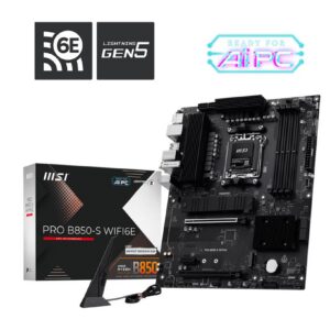 Emaplaat|MSI|AMD B850|SAM5|ATX|Memory DDR5|Memory slots 4|PROB850-SWIFI6E