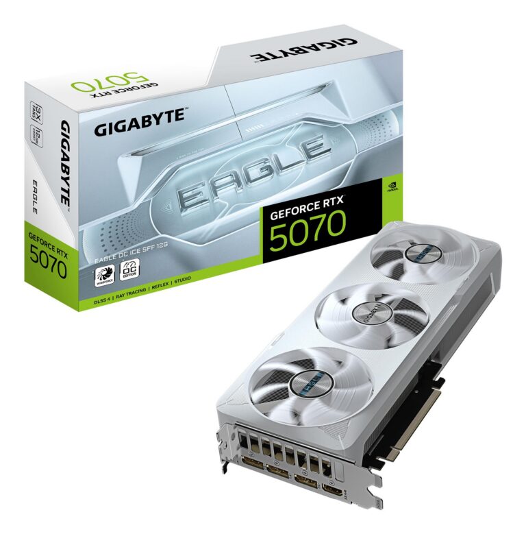 Videokaart|GIGABYTE|NVIDIA GeForce RTX 5070|12 GB|GDDR7|192 bit|PCIE &#8...