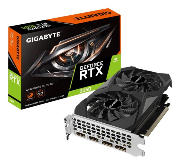 Videokaart|GIGABYTE|NVIDIA GeForce RTX 3050|6 GB|GDDR6|96 bit|PCIE 4....