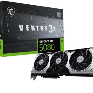 Videokaart|MSI|NVIDIA GeForce RTX 5080|16 GB|GDDR7|256 bit|PCIE 5.0 1...