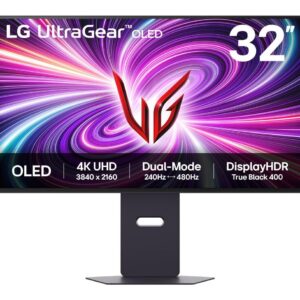 Monitor|LG|32GS95UV-B|32″|Mänguri/4K|Panel OLED|3840×2160|16:9...