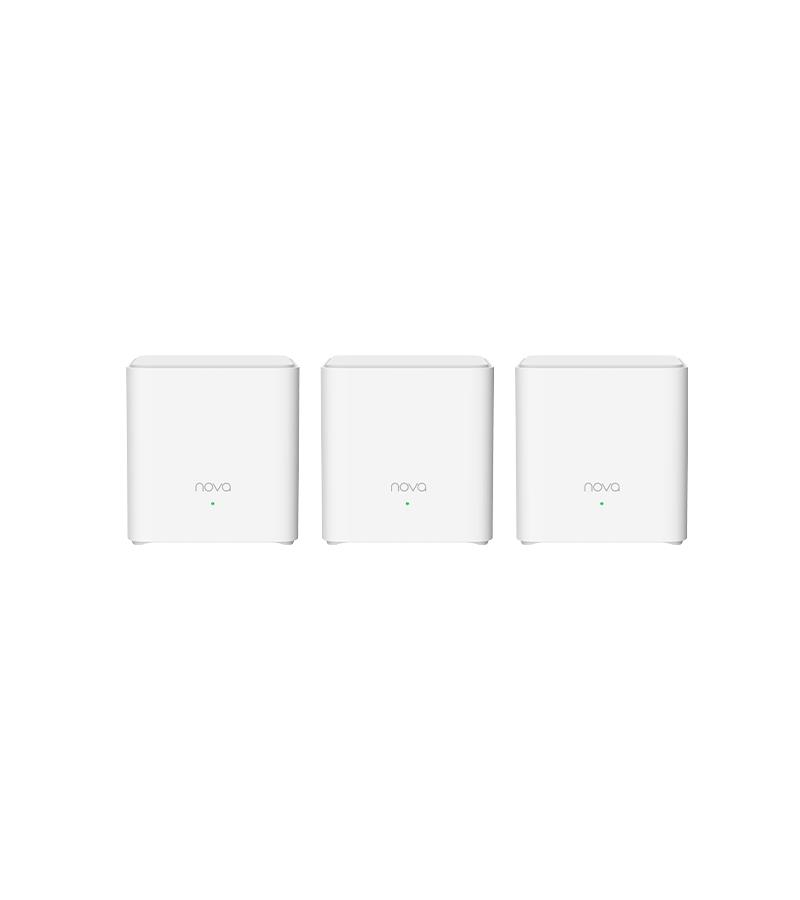 Juhtmevaba Ruuter|TENDA|3-pack|1500 Mbps|Mesh|EX3(3-PACK)