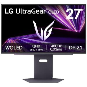 Monitor|LG|27GX790A-B|26.5″|Mänguri|Panel OLED|2560×1440|16:9|...
