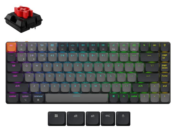 Klaviatuur WRL K3 RGB/BLACK K3X-B1 KEYCHRON