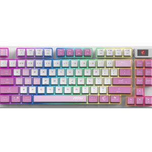 Klaviatuur Mänguri VIOLET US/FORGE GK600 TKL W VIOLET MSI