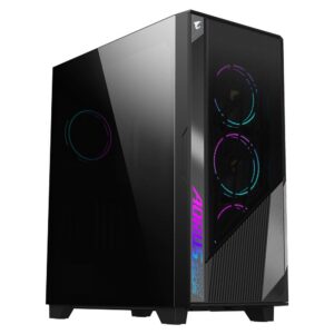 Case|GIGABYTE|AORUS C500 GLASS|MidiTower|Not included|ATX|EATX|MicroATX|MiniITX|Colour Black|GB-AC500GST