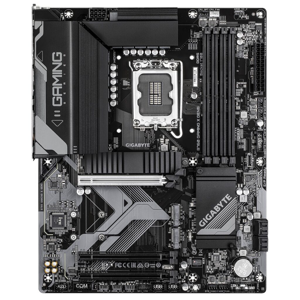 Emaplaat|GIGABYTE|Intel B760 Express|LGA1700|ATX|Memory DDR5|Memory slo…