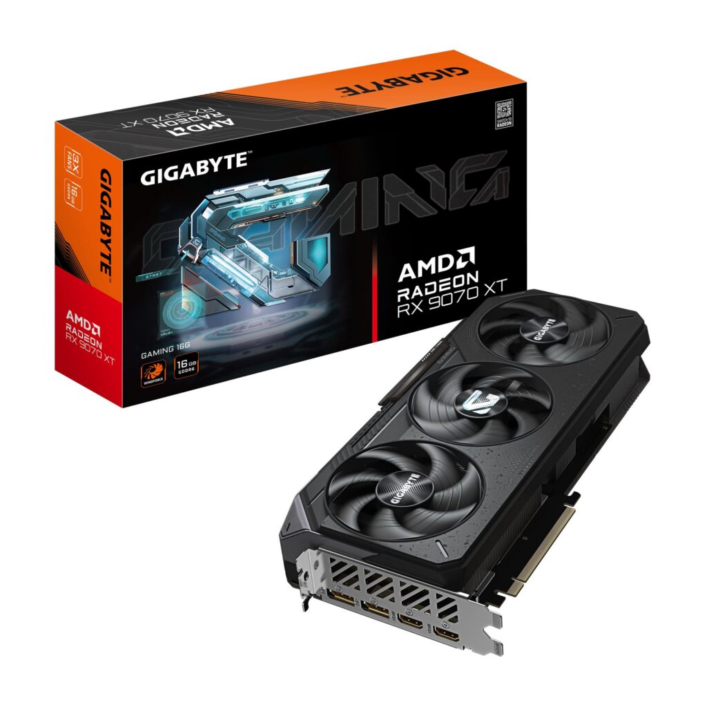 VGA PCIE16 RX9070XT 16GB GDDR6/R9070XTMänguri -16GD GIGABYTE