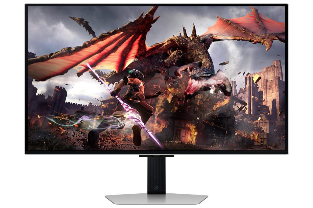Monitor|SAMSUNG|32″|Mänguri/Smart/4K|Panel OLED|3840×2160|16:...