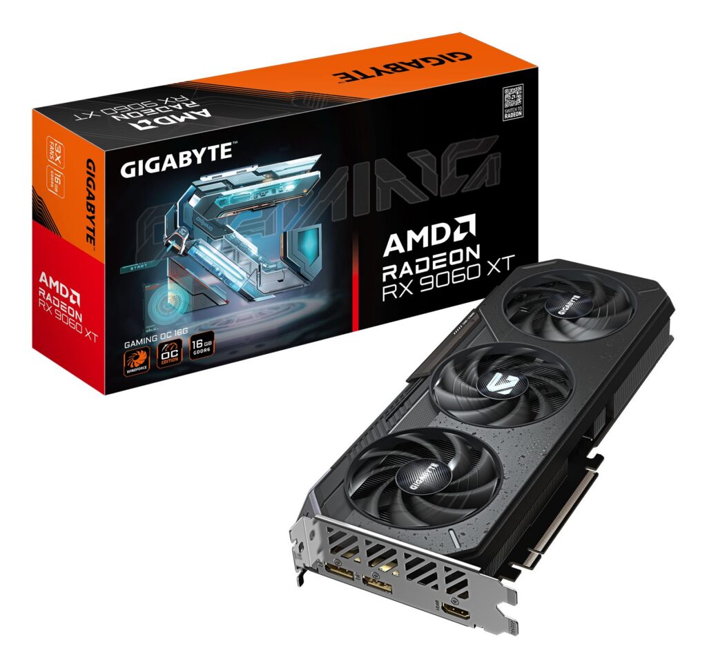 Videokaart|GIGABYTE|AMD Radeon RX 9060 XT|16 GB|GDDR6|128 bit|PCIE 5R...
