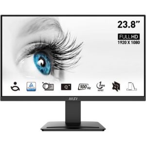 LCD Monitor|MSI|PRO MP2412|23.8"|Business|Panel VA|1920x1080|16:9|100Hz|Matte|4 ms|Tilt|Colour Black|PROMP2412