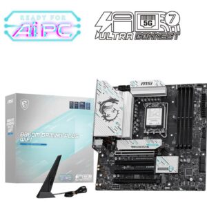 Emaplaat|MSI|Intel B860 Express|LGA1851|Micro-ATX|Memory DDR5|Memory sl...
