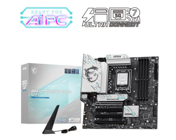 Emaplaat|MSI|Intel B860 Express|LGA1851|Micro-ATX|Memory DDR5|Memory sl...