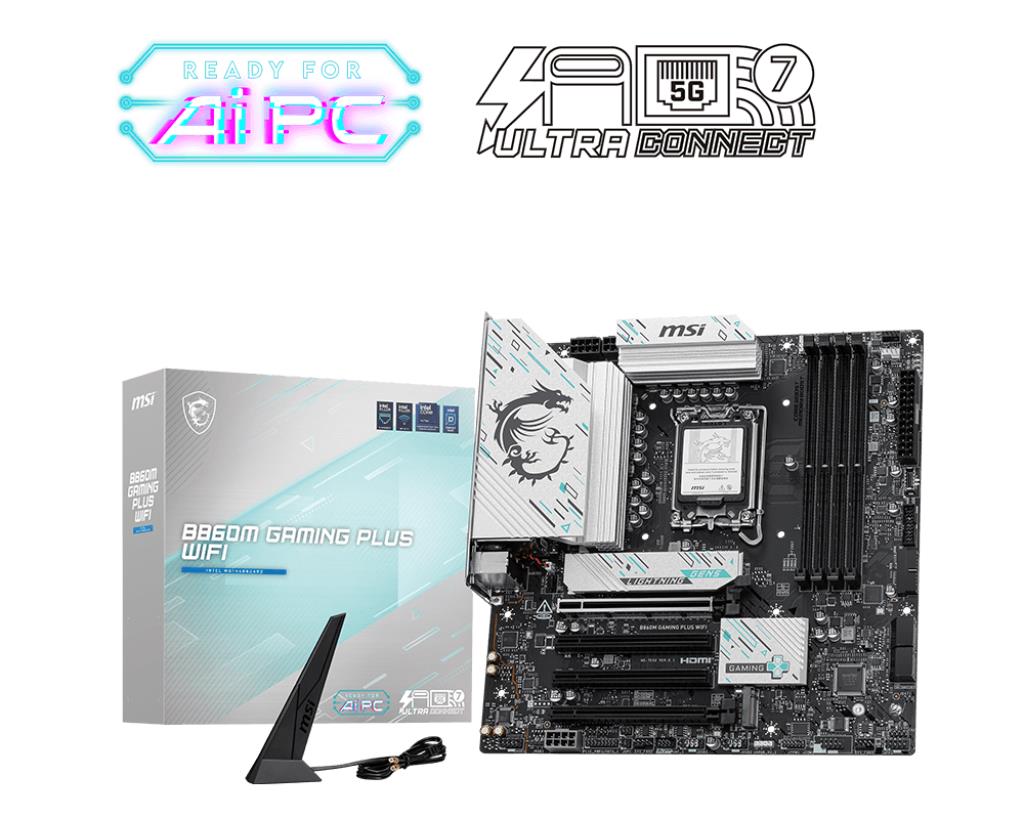 Emaplaat|MSI|Intel B860 Express|LGA1851|Micro-ATX|Memory DDR5|Memory sl…