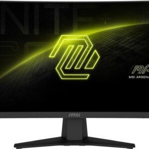 LCD Monitor|MSI|MAG 244C|23.6″|Mänguri/Curved/Frameless|Matte|Panel...