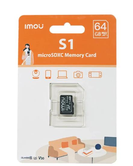MÄLUKAART SDXC 64GB/ST2-64-S1 IMOU