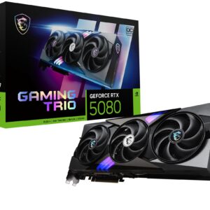 Videokaart|MSI|NVIDIA GeForce RTX 5080|16 GB|GDDR7|256 bit|PCIE 5.0 1...
