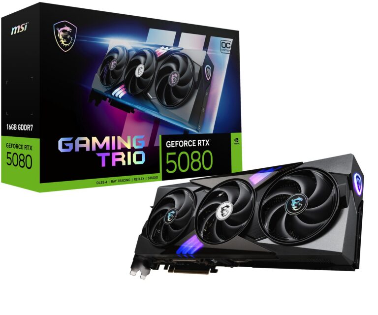 Videokaart|MSI|NVIDIA GeForce RTX 5080|16 GB|GDDR7|256 bit|PCIE 5.0 1&#8...