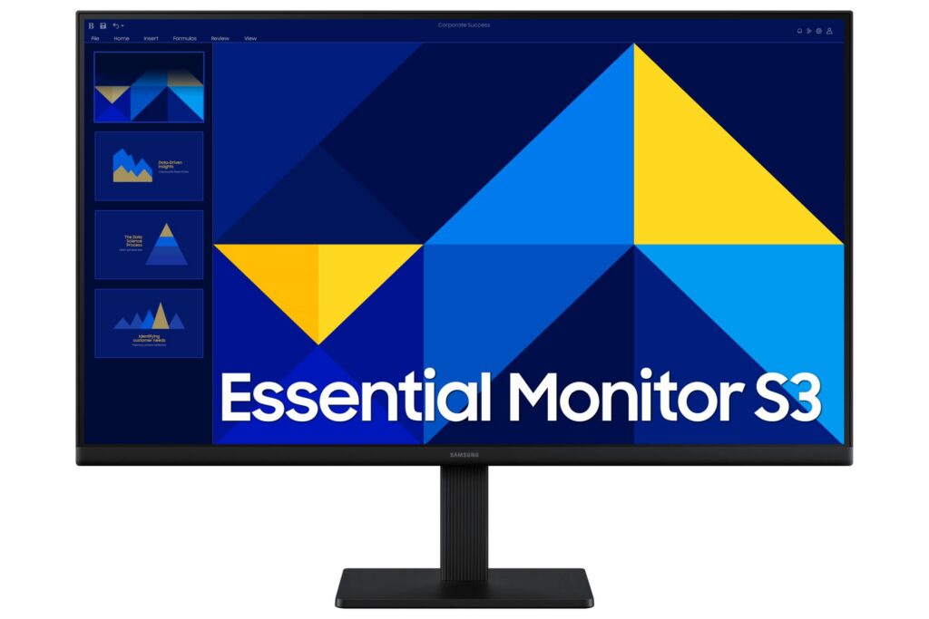 LCD Monitor|SAMSUNG|Essential Monitor S3|27″|Panel IPS|1920×1...