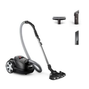 Vacuum Cleaner|PHILIPS|Bagged|900 Watts|Noise 75 dB|Black|Weight 5.3 kg|XD8122/10