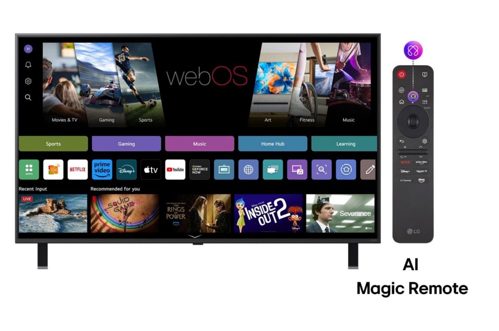 Televiisor|LG|55″|4K/Smart|3840×2160|Juhtmevaba LAN|Bluetooth|webOS…
