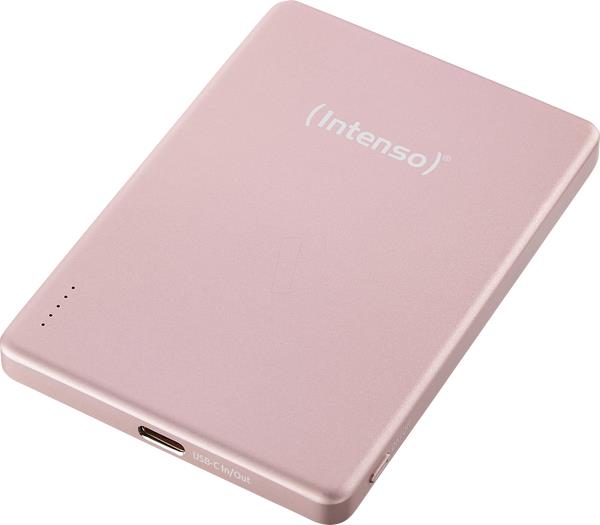AKUPANK USB 5000MAH MAG/ROSE 7344023 INTENSO