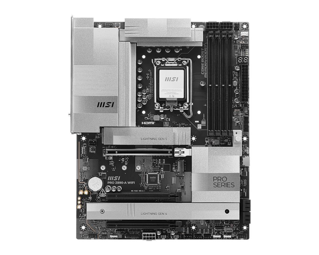 Emaplaat|MSI|Intel Z890|LGA1851|ATX|Memory DDR5|Memory slots 4|PROZ890-…