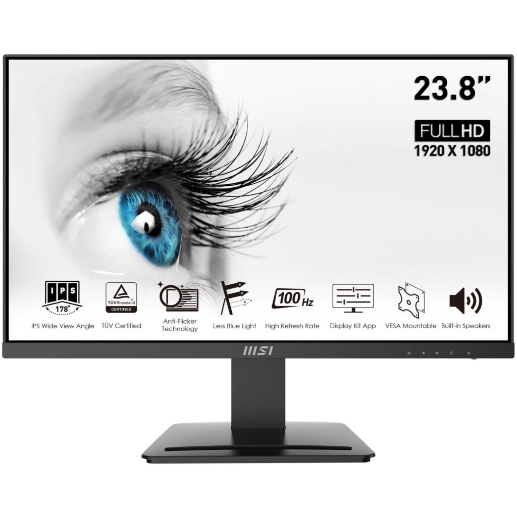 LCD Monitor|MSI|PRO MP243X|23.8″|Business|Matte|Panel IPS|1920&#21...