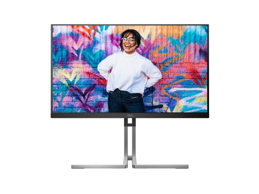 LCD Monitor|AOC|Q27U3CV|27″|Matte|Panel IPS|2560×1440|16:9|75...