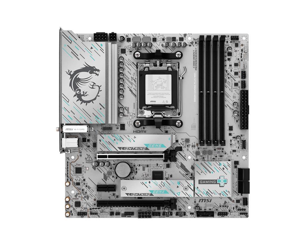 Emaplaat|MSI|AMD B850|SAM5|Micro-ATX|Memory DDR5|Memory slots 4|B850MGA&...
