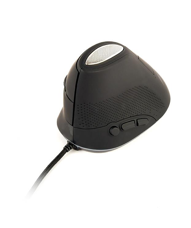 Hiir USB OPTICAL SPACEGREY/ERGONOMIC MUS-ERGO-03 GEMBIRD