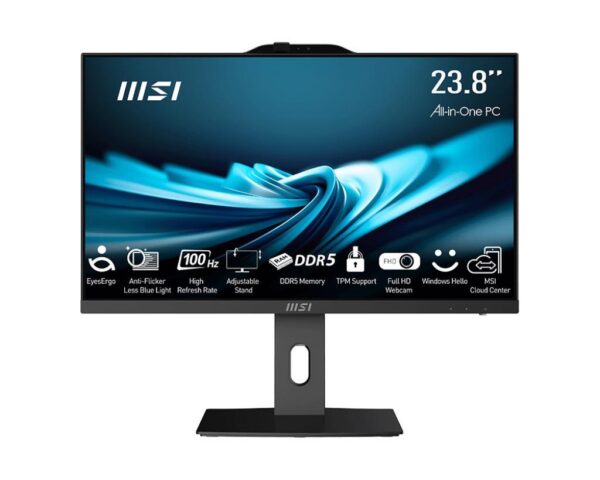 Monoblock PC|MSI|PRO|AP241P 14M|Business|All in One|CPU Intel Core i7|i7-14700|2100 MHz|Screen 23.8"|RAM 16GB|DDR5|5600 MHz|SSD 1TB|Graphics card Intel UHD Graphics|Integrated|Windows 11 Pro|Colour Black|PROAP242P14M-813EU