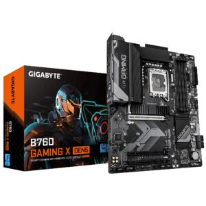 Emaplaat|GIGABYTE|Intel B760 Express|LGA1700|ATX|Memory DDR5|Memory slo...