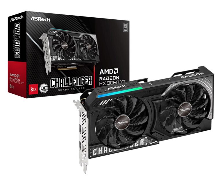 Videokaart|ASROCK|AMD Radeon RX 9060 XT|8 GB|GDDR6|128 bit|PCIE 5.0 1&#8...