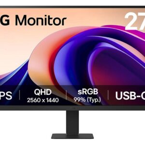 LCD Monitor|LG|27U631A-B|27″|Mänguri|Tilt|Panel IPS|2560×1440|...