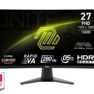 LCD Monitor|MSI|MAG 276CXF|27"|Curved|Matte|Panel VA|1920x1080|16:9|280 Hz|0.5 ms|Colour Black|MAG276CXF