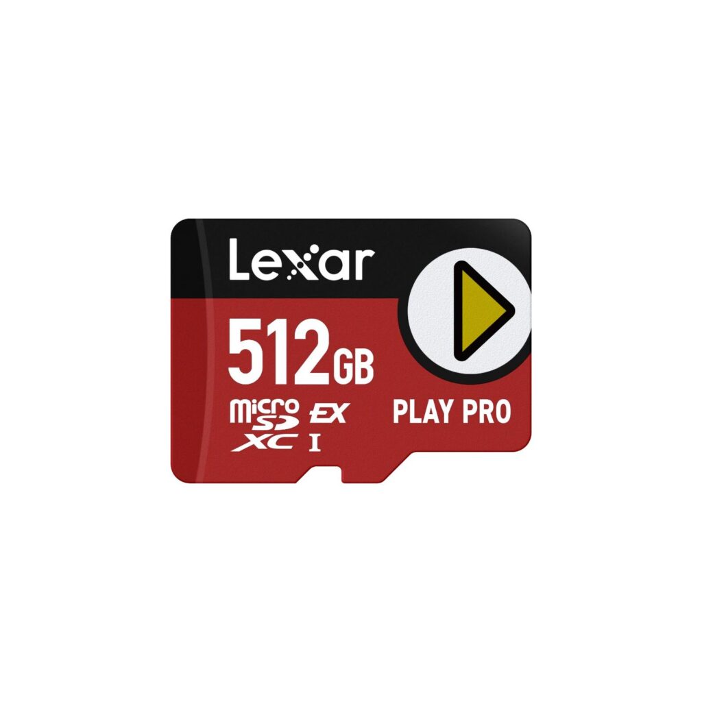 MÄLUKAART SDXC 512GB UHS-I/PLAY LMSXPS0512G-BNNNG LEXAR