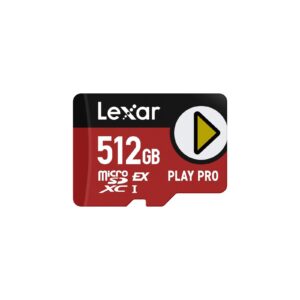 MÄLUKAART SDXC 512GB UHS-I/PLAY LMSXPS0512G-BNNNG LEXAR
