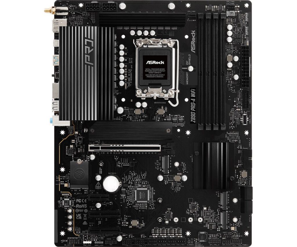 Emaplaat|ASROCK|Intel Z890|LGA1851|ATX|Memory DDR5|Memory slots 4|Z890P…