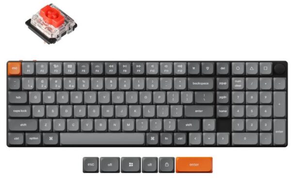 Klaviatuur WRL K17 MAX RGB/BLACK K17M-H1 KEYCHRON