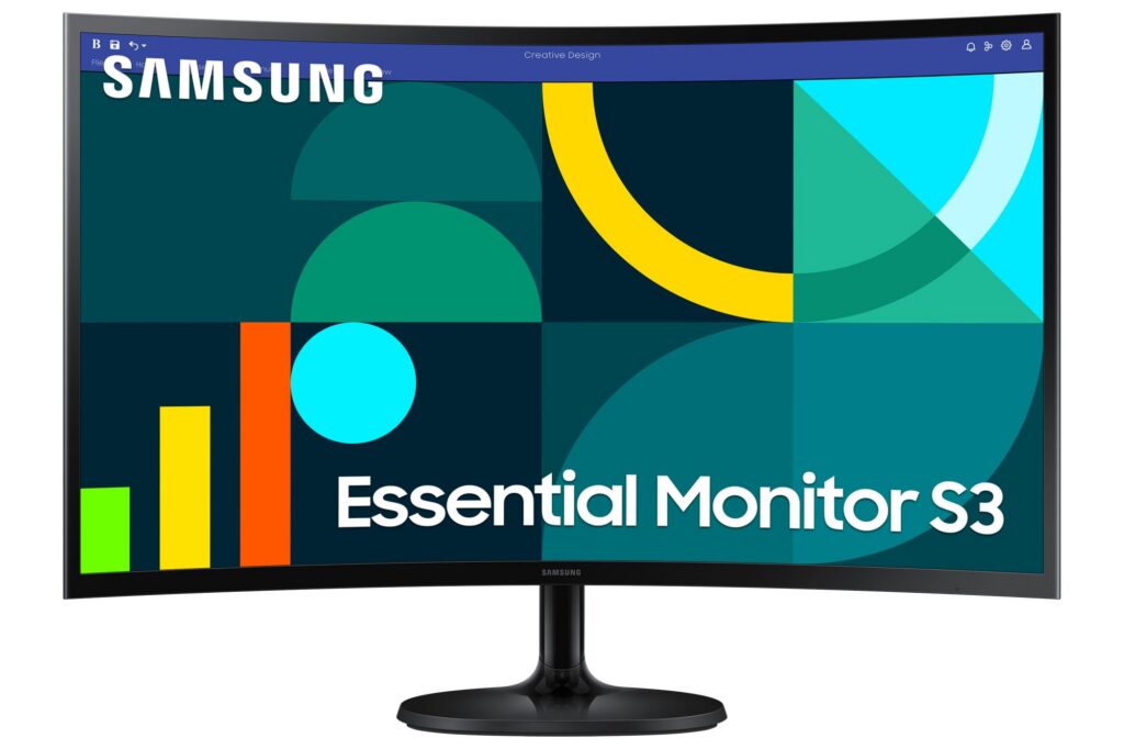 LCD Monitor|SAMSUNG|LS27D362GAUXEN|27″|Business/Curved|Matte|Panel...
