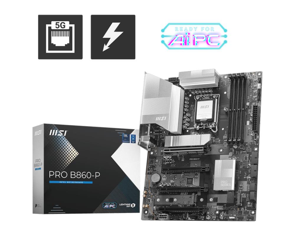 Mainboard|MSI|Intel B860 Express|LGA1851|ATX|Memory DDR5|Memory slots 4|...