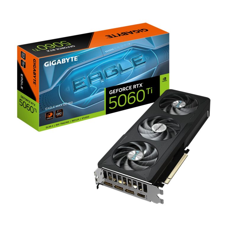 Videokaart|GIGABYTE|NVIDIA|GeForce RTX 5060 Ti|2617 MHz|16 GB|GDDR7|1&#8...
