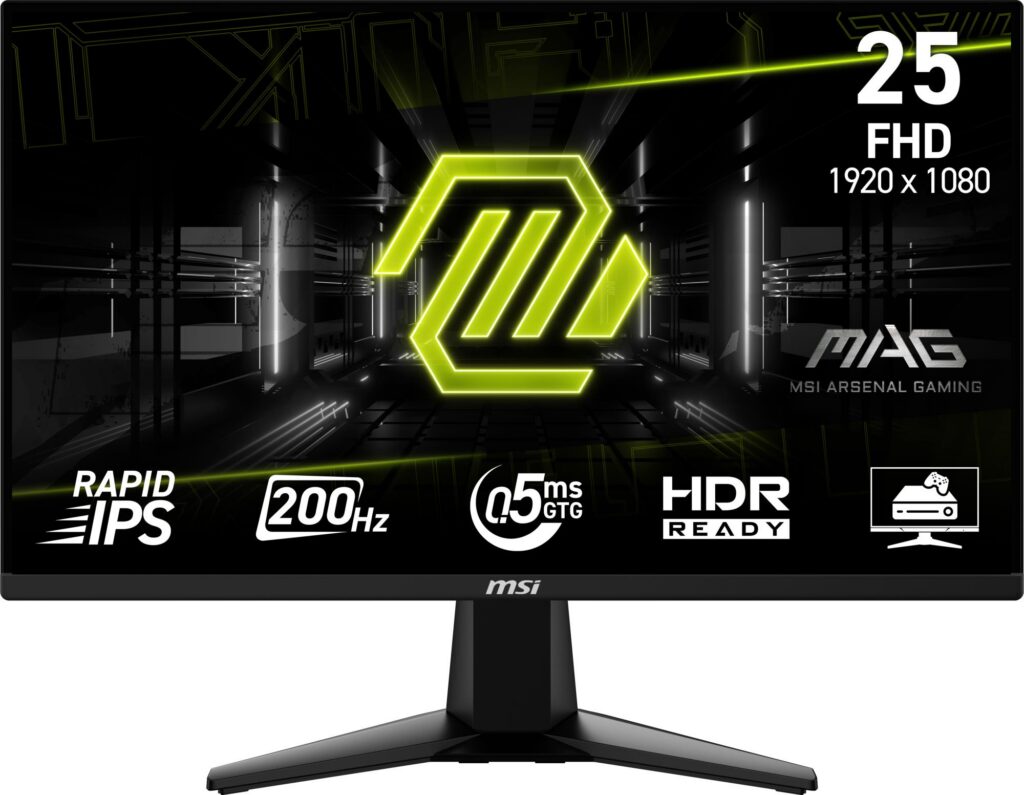 LCD Monitor|MSI|MAG 255F E20|24.5″|Mänguri|Matte|Panel IPS|1920&am...
