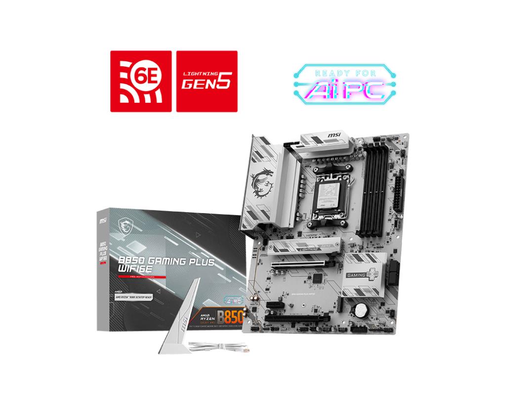 Emaplaat|MSI|AMD B850|SAM5|ATX|Memory DDR5|Memory slots 4|B850MänguriPLU...