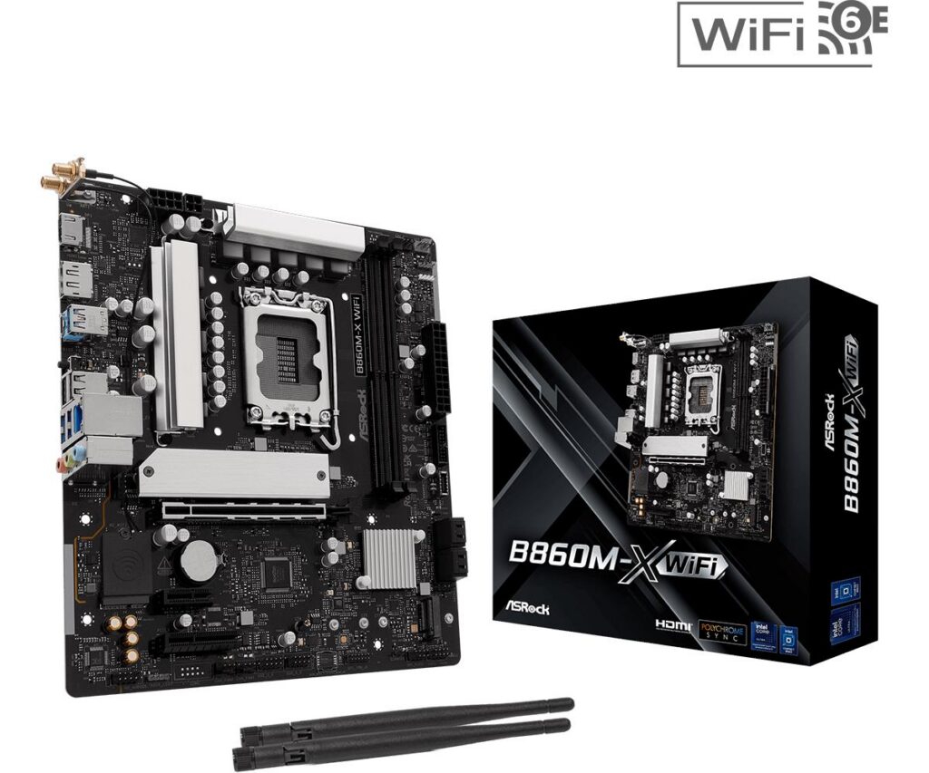 Emaplaat|ASROCK|Intel B660|LGA1851|Micro-ATX|Memory DDR5|Memory slots 2…