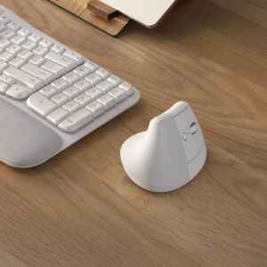 Hiir USB OPTICAL WRL VERTICAL/WHITE RIGH 910-006475 LOGITECH